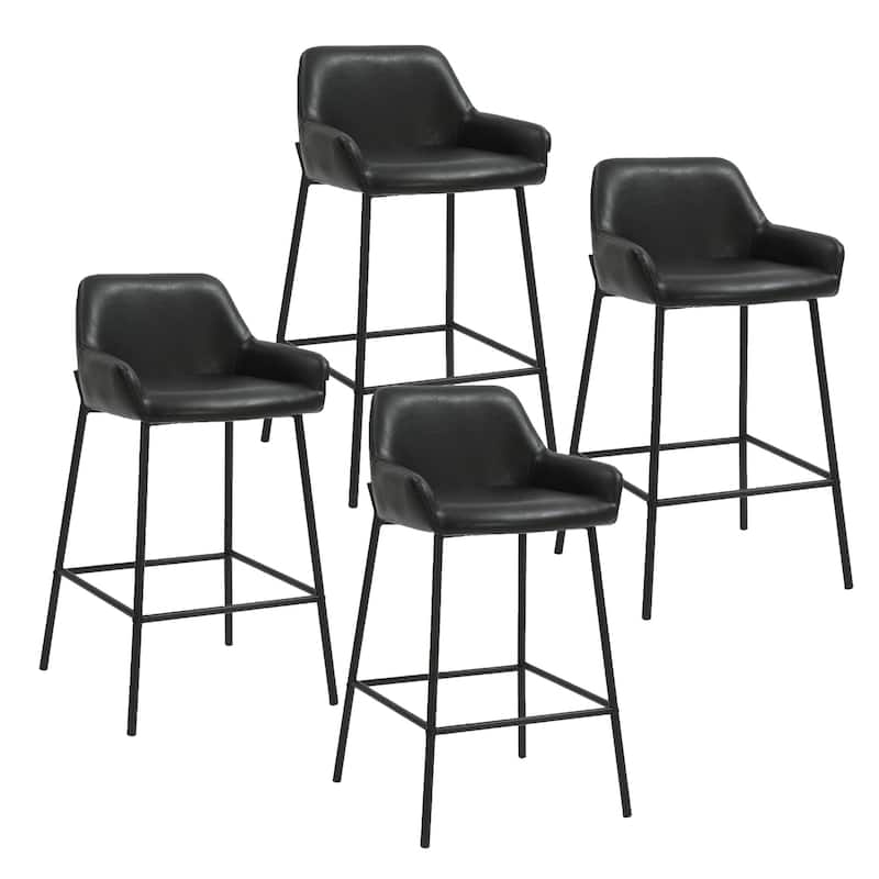 Contemporary 26" Counter Stool, Set of 4
