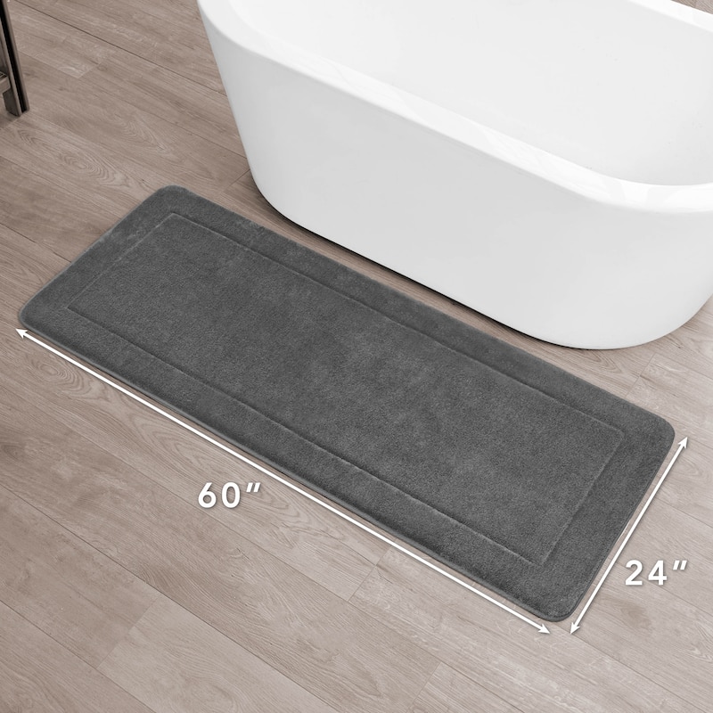 Oliver Brown Terry Memory Foam Bath Mat