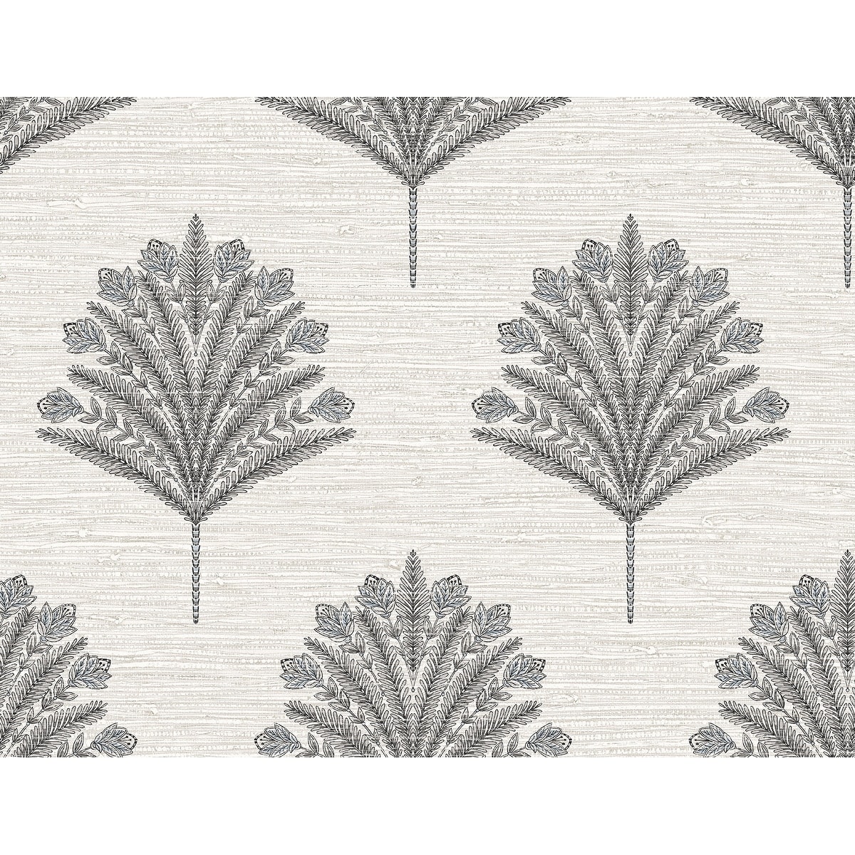 Seabrook Designs Harta Embossed Vinyl Unpasted Wallpaper