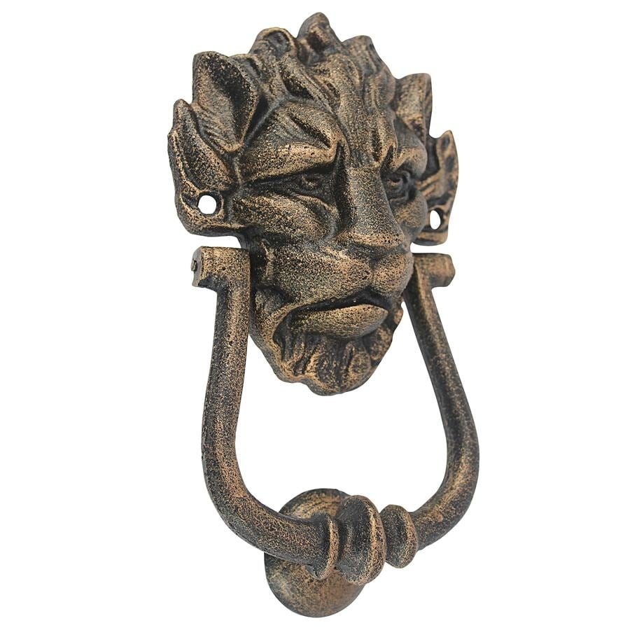 Design Toscano 10 Downing Street Lion Authentic Foundry Iron Door Knocker  On Sale Bed Bath  Beyond 21593246