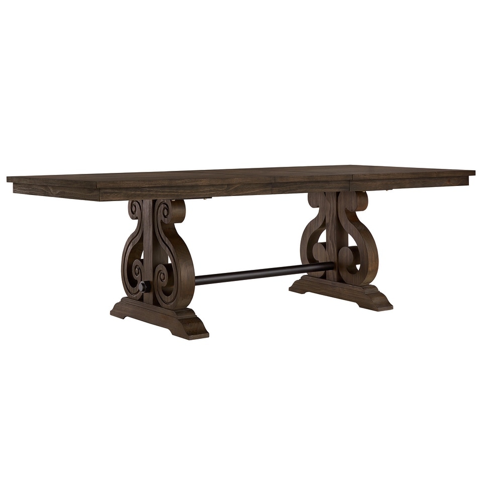 Rowyn wood extendable dining table top