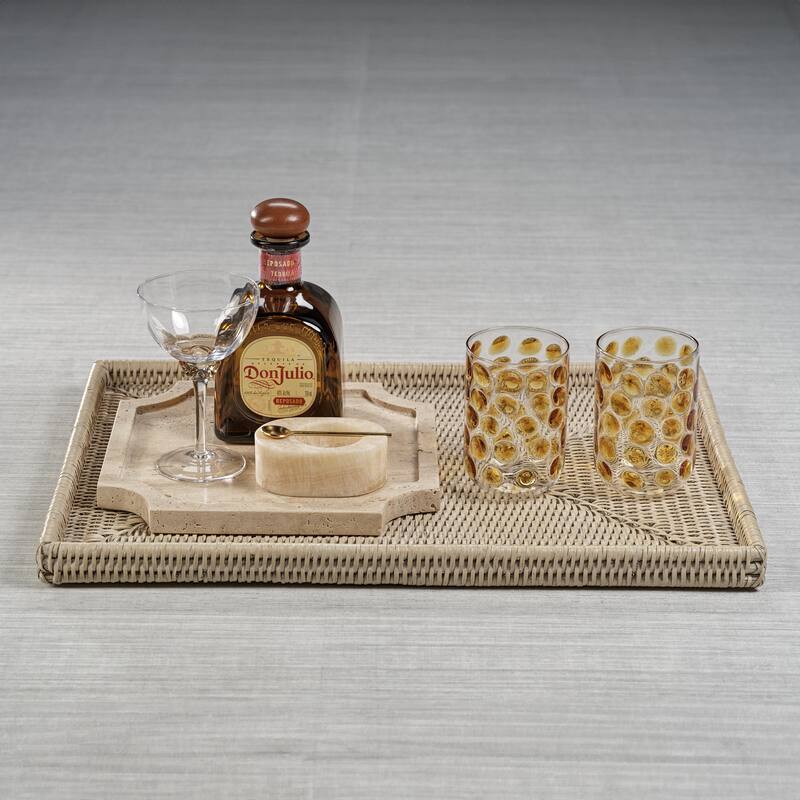 Langsa Rattan Woven Tray