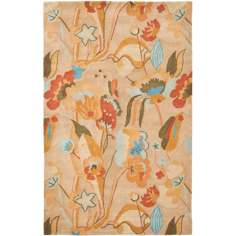 SAFAVIEH Handmade Soho Breanne Floral N.Z. Wool Rug