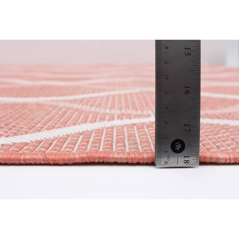 ECARPETGALLERY Veranda Abstract Indoor/ Outdoor Rug