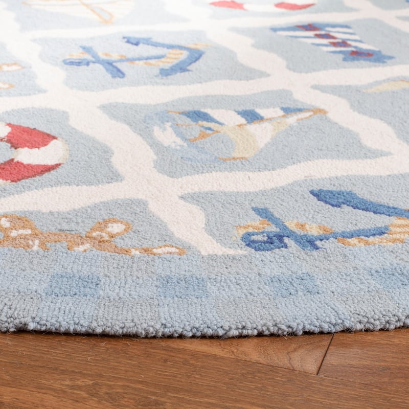 SAFAVIEH Handmade Chelsea Culina French Country Wool Rug