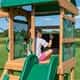 preview thumbnail 5 of 8, Backyard Discovery Buckley Hill Cedar Wood Swing Set, Slide, Play Deck - 10'3" x 8'11"