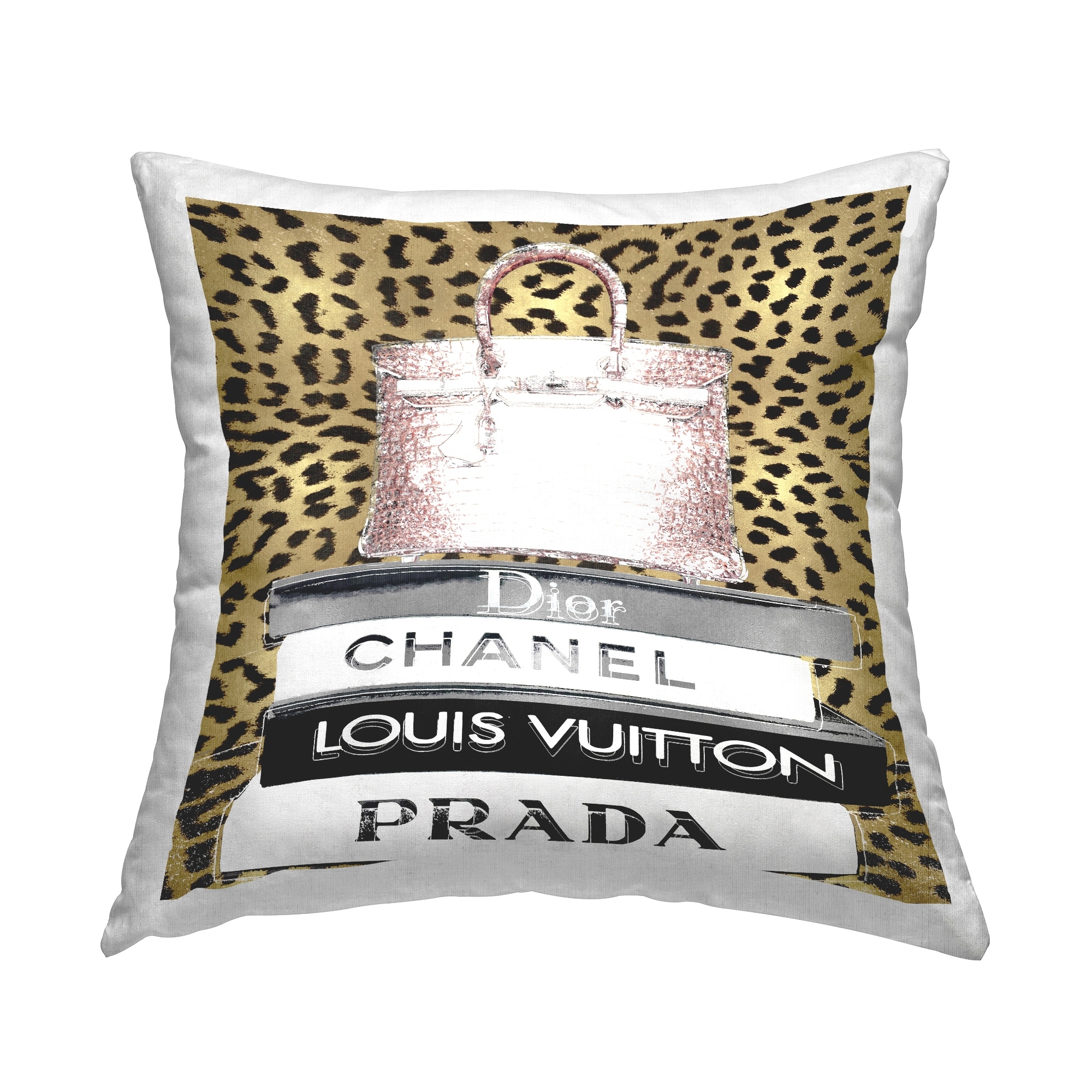 Stupell Industries Glam Handbag Fashion Book Stack Cheetah Pattern  Decorative Printed Throw Pillow by Madeline Blake - On Sale - Bed Bath &  Beyond - 36195551