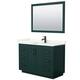 Option Green, Black Trim, Giotto Quartz Top