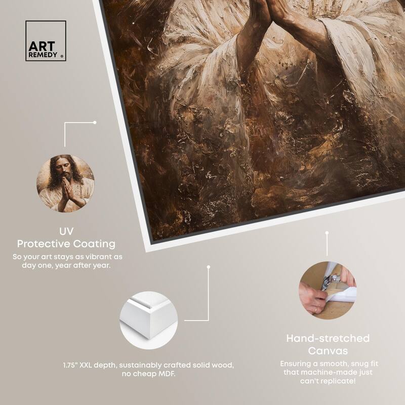 Meditation Manifested Canvas by Art Remedy