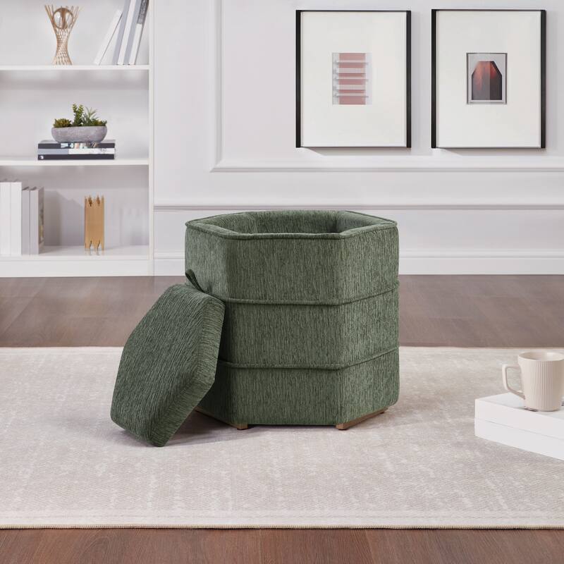 Maddox 6-sided Storage Ottoman