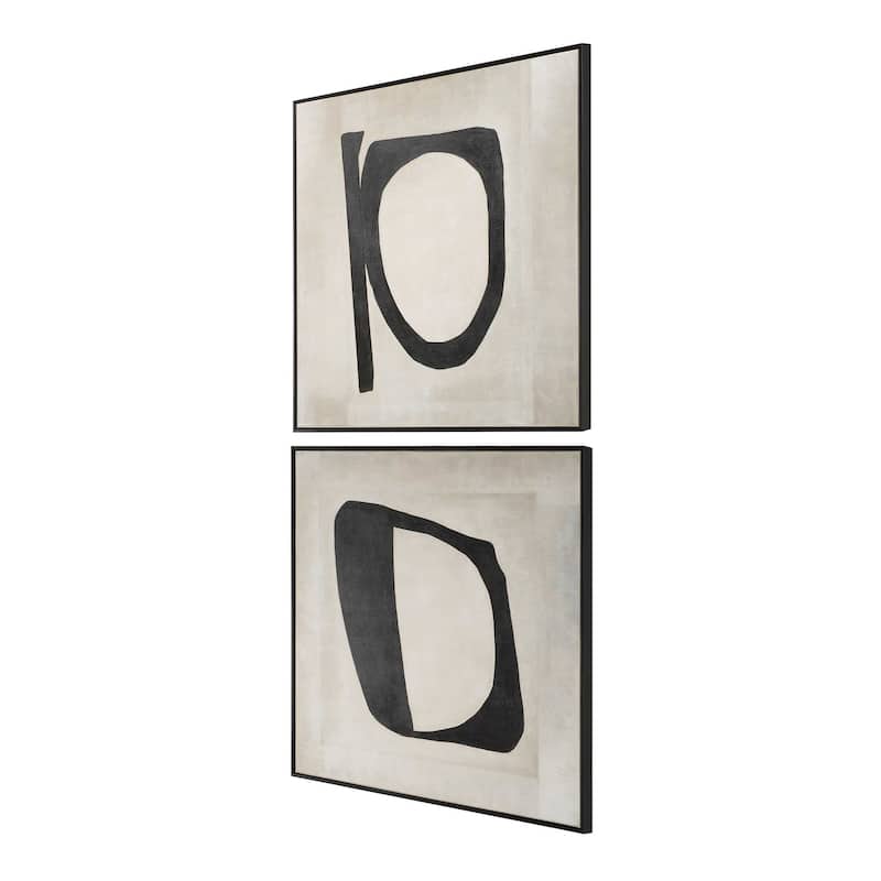 Uttermost Characters Abstract Art Set/2