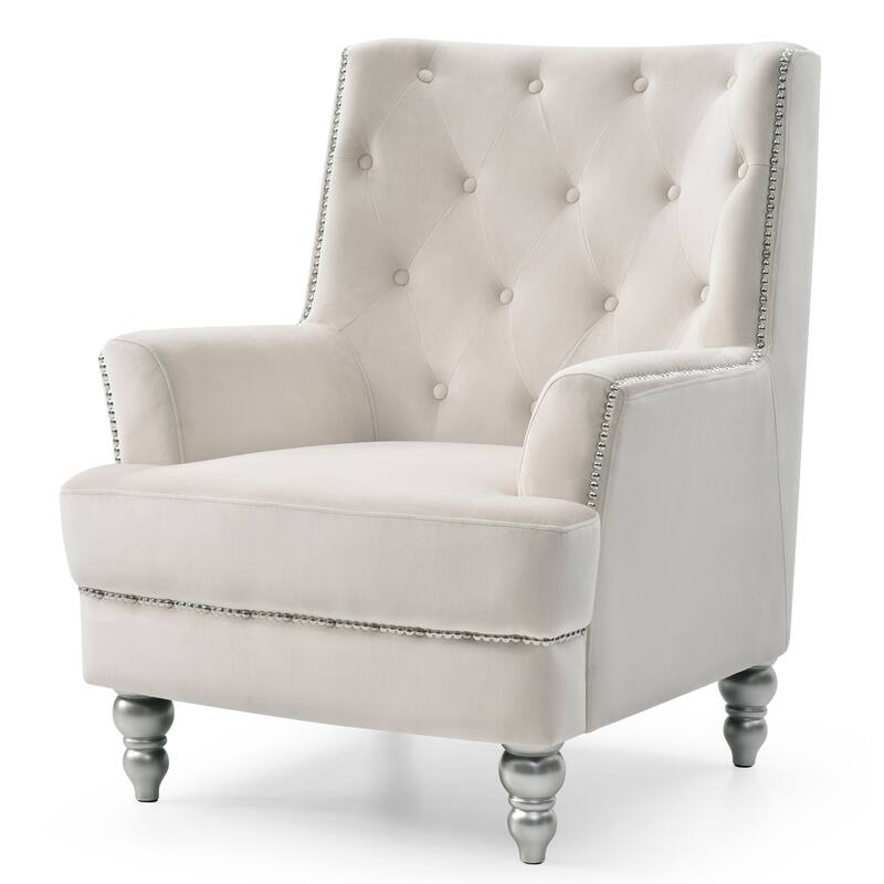 Accent Chair with Tufted Back