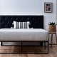 preview thumbnail 2 of 31, Brookside Avery Adjustable Faux Leather Headboard