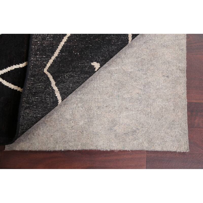 Vegetable Dye Trellis Moroccan Living Room Area Rug Wool Hand-knotted - 6'7" x 9'7"