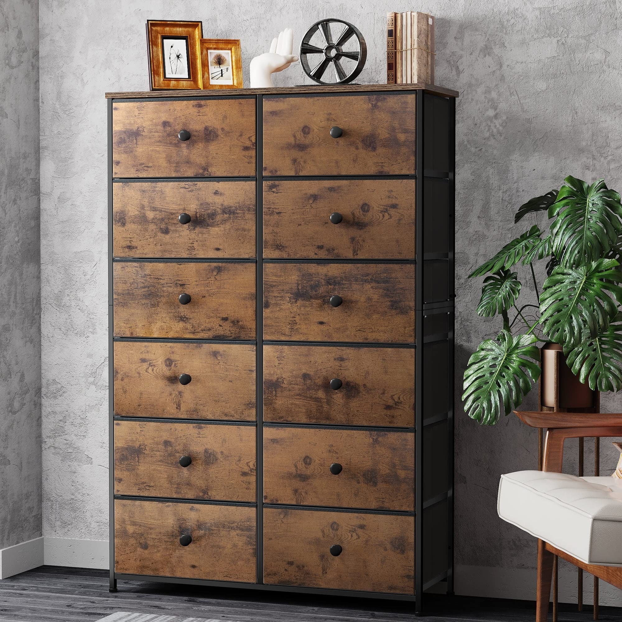 Slim dresser for closet deals