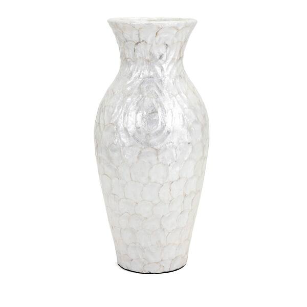 Shop 29 Decorative Oversized Kalui Capiz Shell Floor Vase