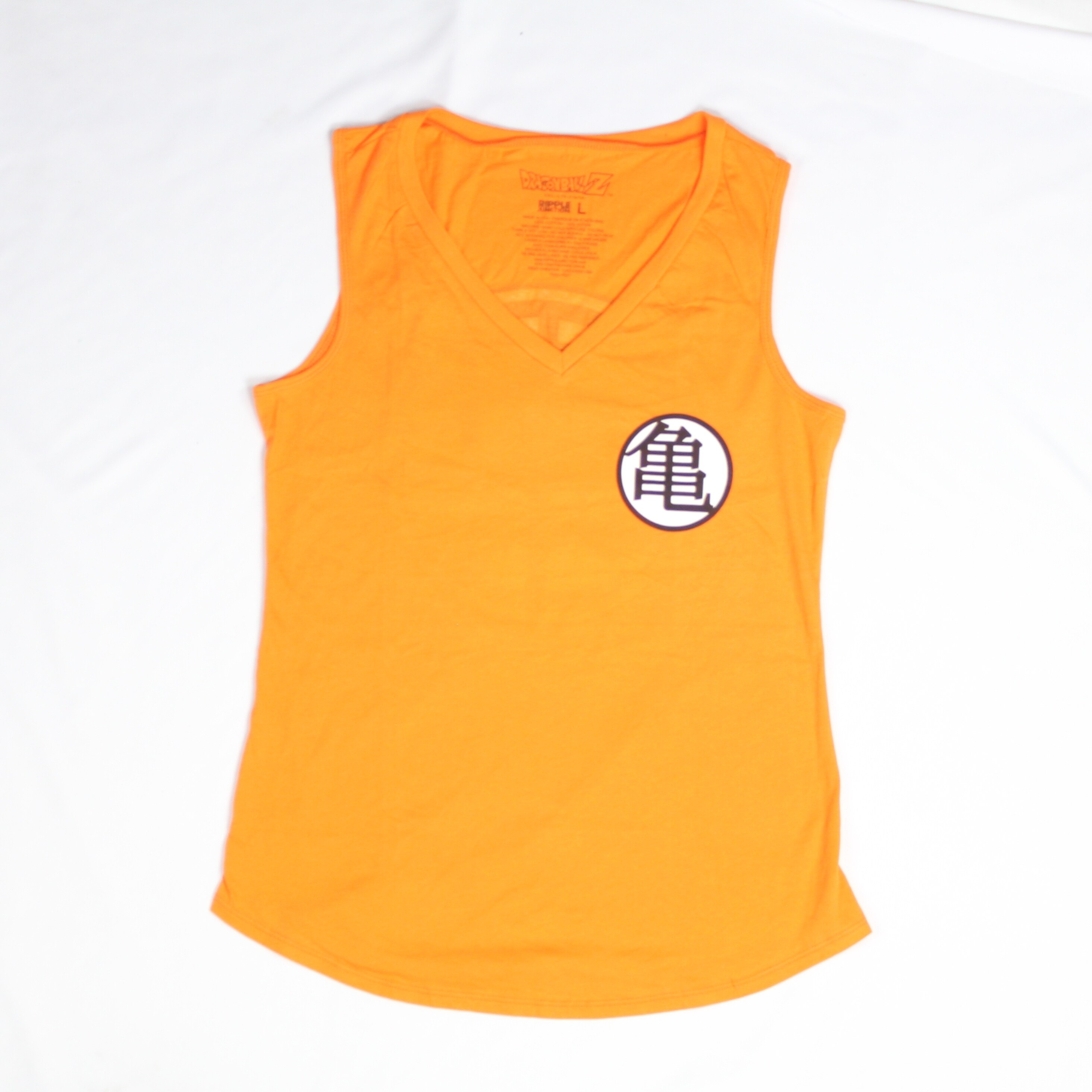 Shop Dragon Ball Z Goku Kame Symbol Orange Tank Top Overstock