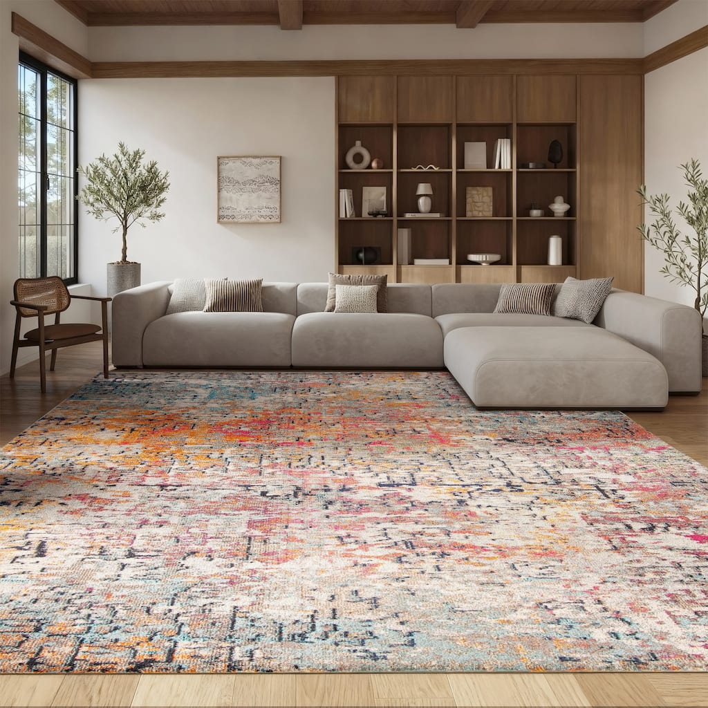 SAFAVIEH Madison Coleen Modern Abstract Rug