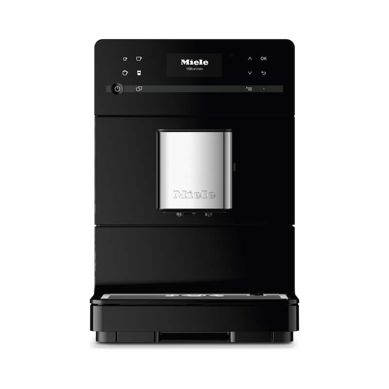 Miele CM 5310 Silence Countertop Coffee System- Obsidian Black - Black