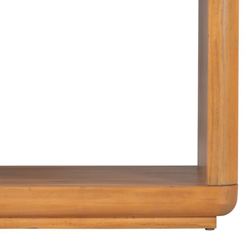 Mirod Elegant Minimalist Console Table with Curved Corners