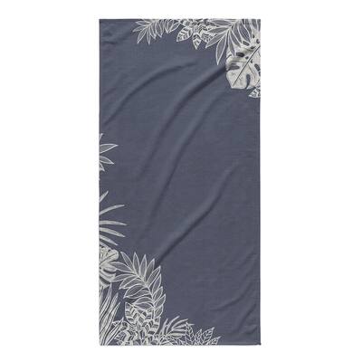 TROPEZ BLUE Beach Towel By Kavka Designs - 36" x 72"