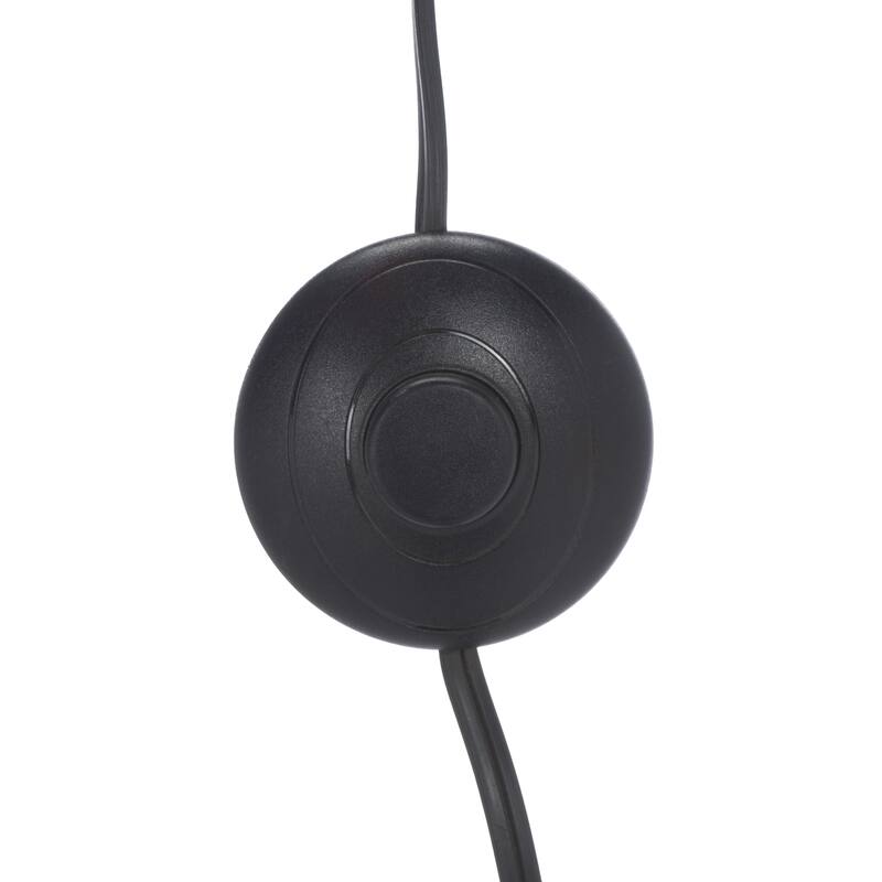 SAFAVIEH Lighting Nezara 58-Inch Metal & Glass Floor Lamp - 15"W x 12"D x 58"H