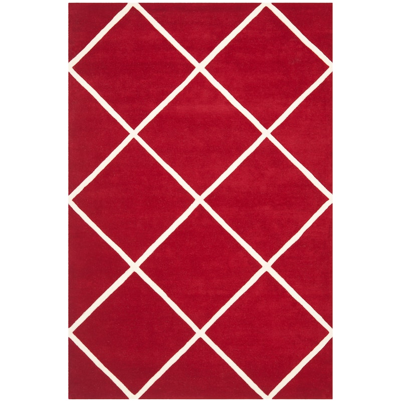 SAFAVIEH, Handmade Chatham Ezzelina Modern Moroccan Wool Rug