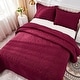 preview thumbnail 11 of 106, MarCielo 3 Piece Cotton Oversized Bedspread Quilt Set Tmonica