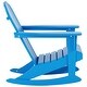 preview thumbnail 49 of 85, POLYTRENDS Laguna Adirondack Eco-Friendly Poly All-weather Outdoor Rocking Chair