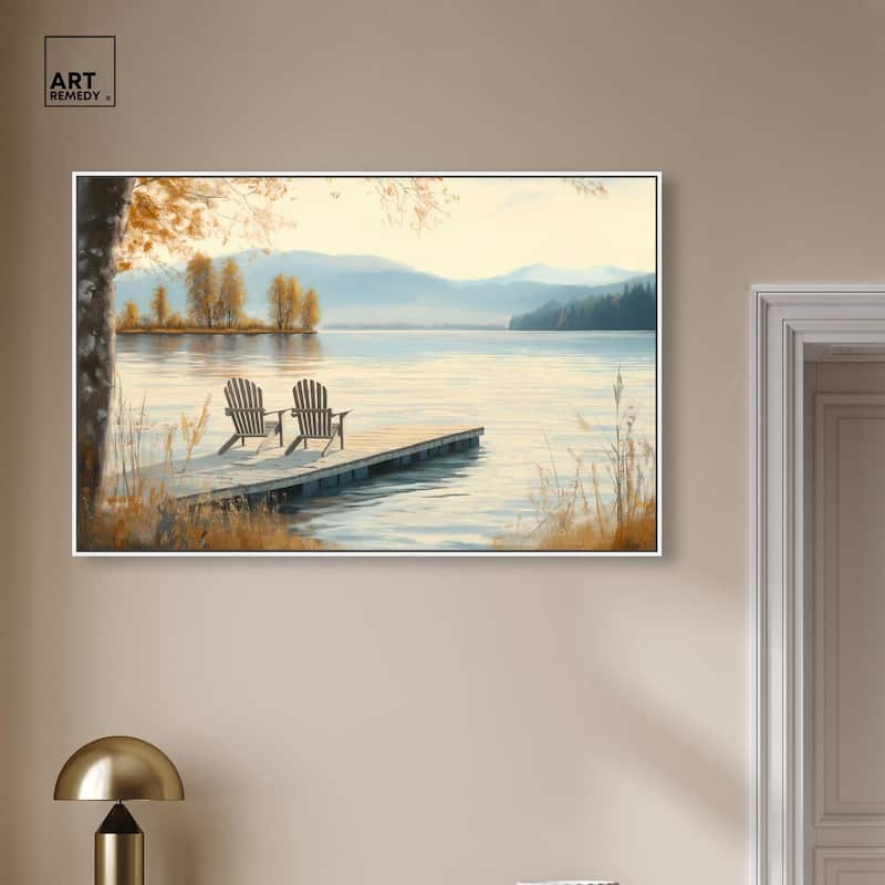 Lake of Dreams Canvas by Art Remedy