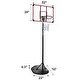 preview thumbnail 8 of 6, Roomfitters Adjustable Basketball Hoop System, Portable 7.5-9.2ft with 32 Inch Backboard and Wheels for Indoor Outdoor