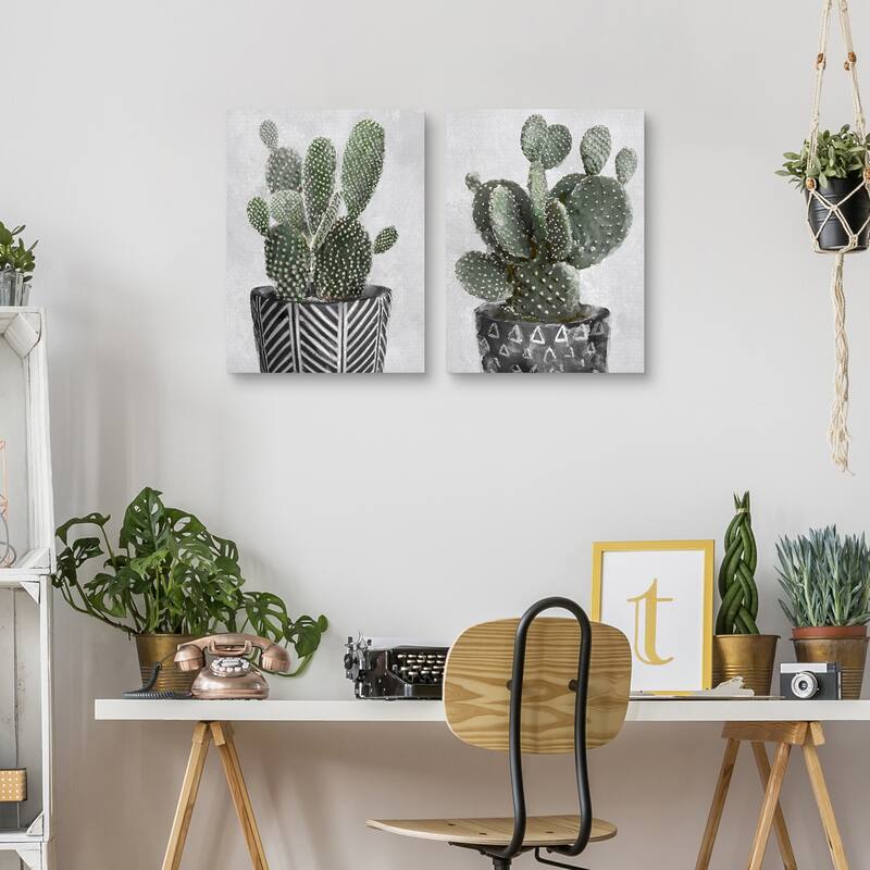 Tribal Vibe I & II by Studio Arts Canvas Art PrintS