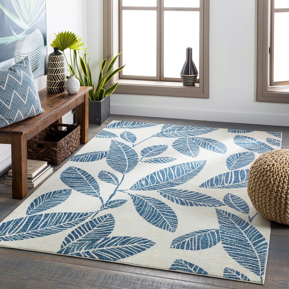 Livabliss Bodrum Coastal Indoor/Outdoor Area Rug