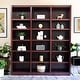 preview thumbnail 5 of 11, Concepts in Wood Bookshelf, 18 Shelf, Triple Wide, 84 inch Tall Cherry
