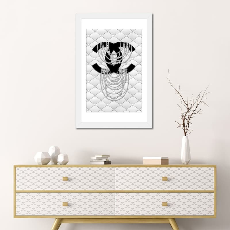 iCanvas "Quilt Pearls" by Martina Pavlova