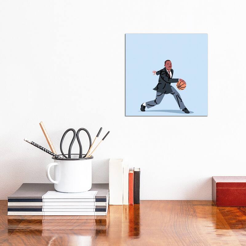 iCanvas "Balling Martin" by Elad Shagrir Canvas Print - 12x12x1.5