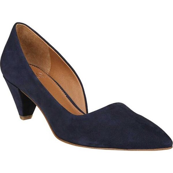 franco sarto navy blue pumps
