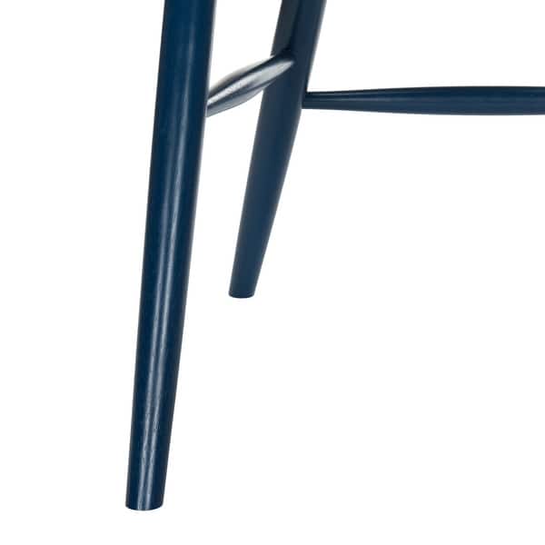 SAFAVIEH Dining 19-inch Wren Navy Spindle Dining Chair (Set ...