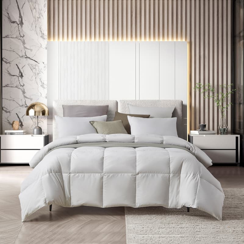 Farm To Home Organic Blended Cotton Down / Feather Comforter