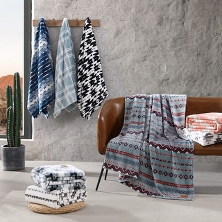 Eddie bauer plush sherpa throw sale