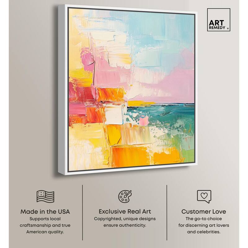 Hued Vista Canvas by Art Remedy