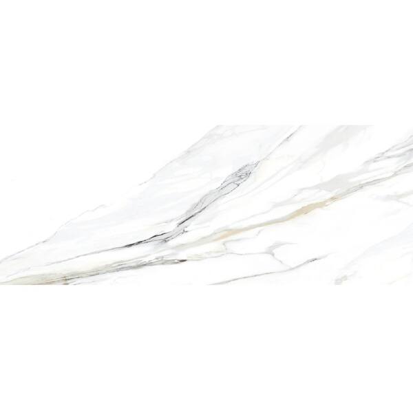 Apollo Tile White 24-in x 48-in Matte Porcelain Marble Look Tile (15.48-sq. ft/ Carton)