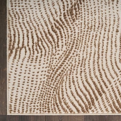 DKNY Central Park West Indoor only Modern Abstract Area Rug