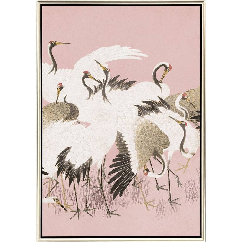 Paragon Curious Cranes - Pinna Canvas