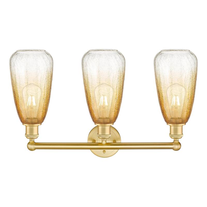Innovations Lighting Endless Possibilities Edison - Brookhaven Almond - 3 Light 24" Bath Vanity Light