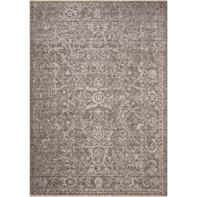 Alexander Home Rain Transitional Floral Area Rug