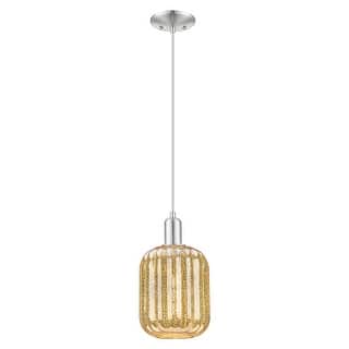 Innovations Lighting Downtown Urban - Preston - 1 Light 7" Jar Shade Cord Hung Mini Pendant