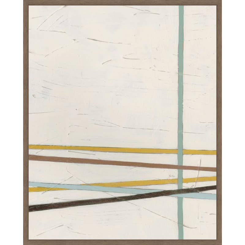 Tangle No. 3 by June Erica Vess (23 x 28 in.), Framed Canvas Wall Art Print