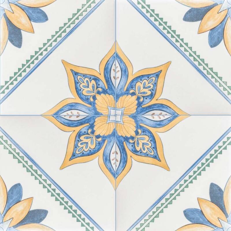Monastery 8in x 8in Porcelain Floor and Wall Tile