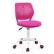 preview thumbnail 5 of 37, Ergonomic Children Study Chair with Adjustable Height - 19.5”L x 19.5”W x 29.5”-34”H Pink